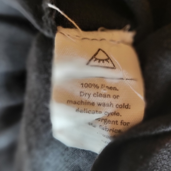 Sleeper Atlanta dress in Black with puffed sleeves and smocked bodice, sz m - Picture 12 of 13